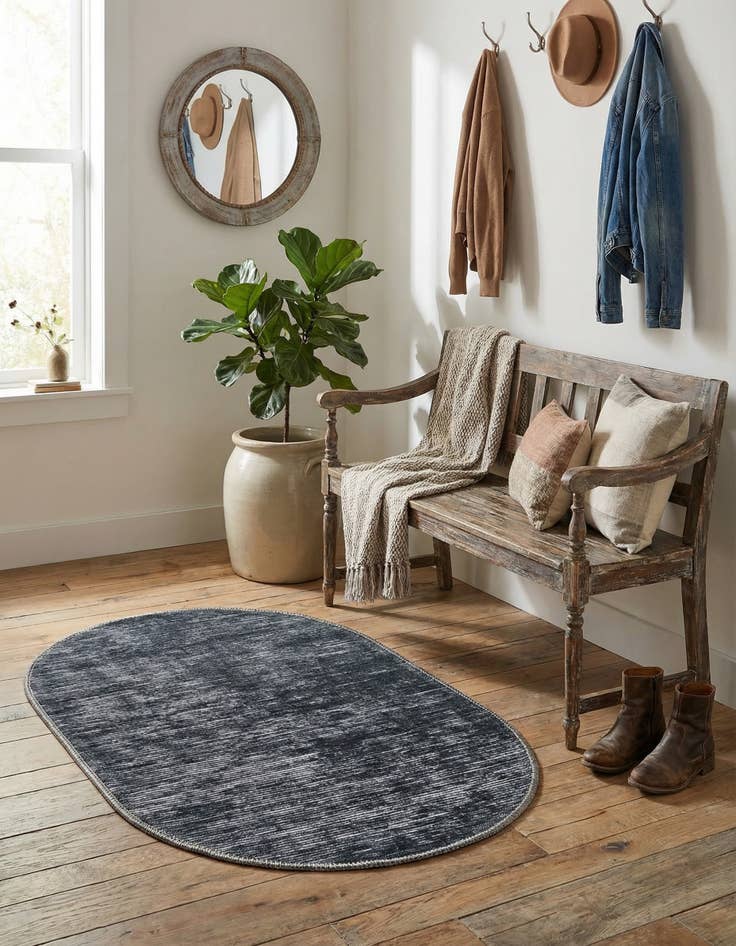 Detail image of  2' x 3' Asha Oval Rug