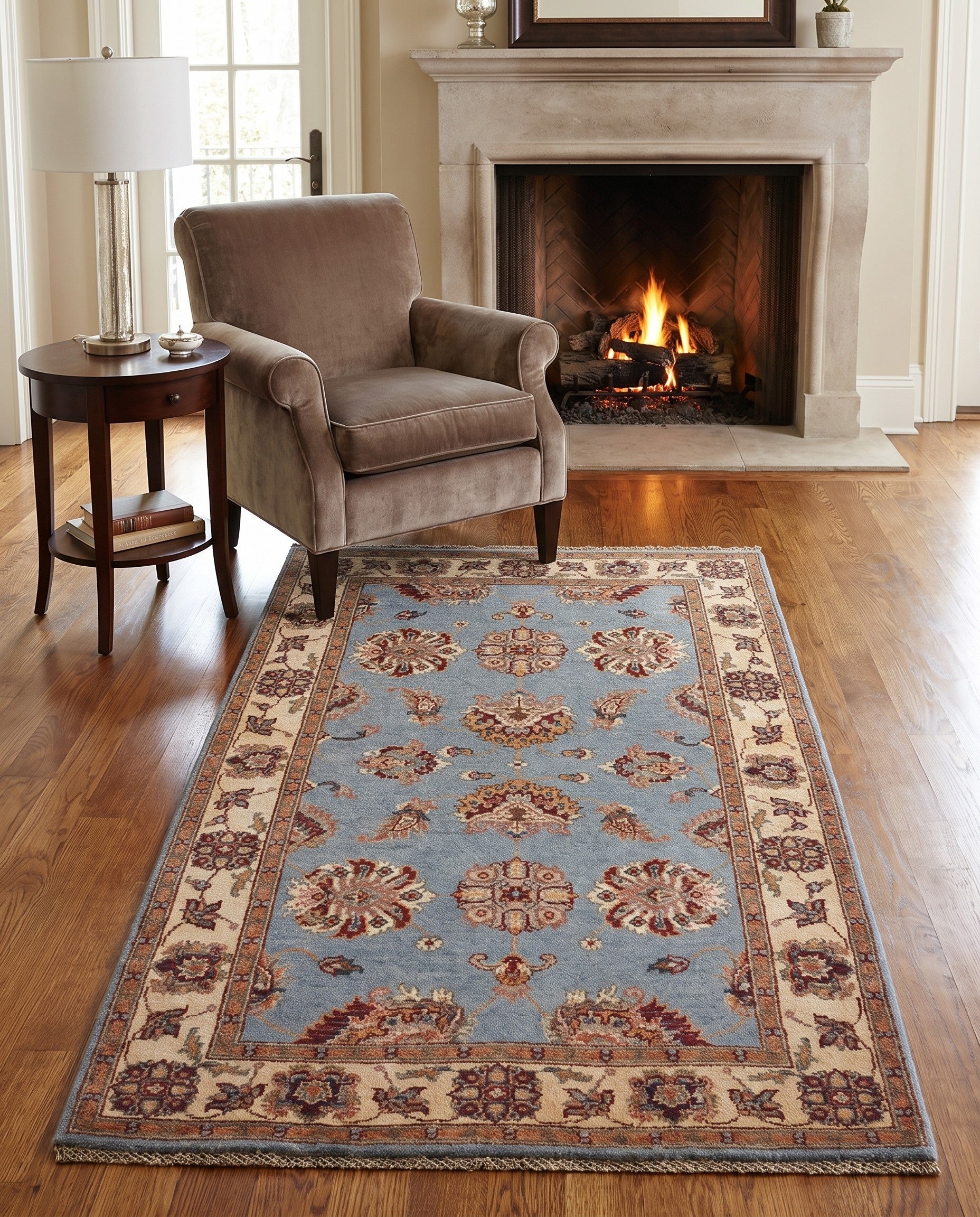 3' 1 x 5' 4 Hand Knotted Ziegler Rug