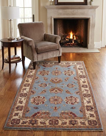 3' 1 x 5' 4 Hand Knotted Ziegler Rug