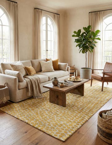 6' x 9' Hand Knotted Moroccan Wool Rug