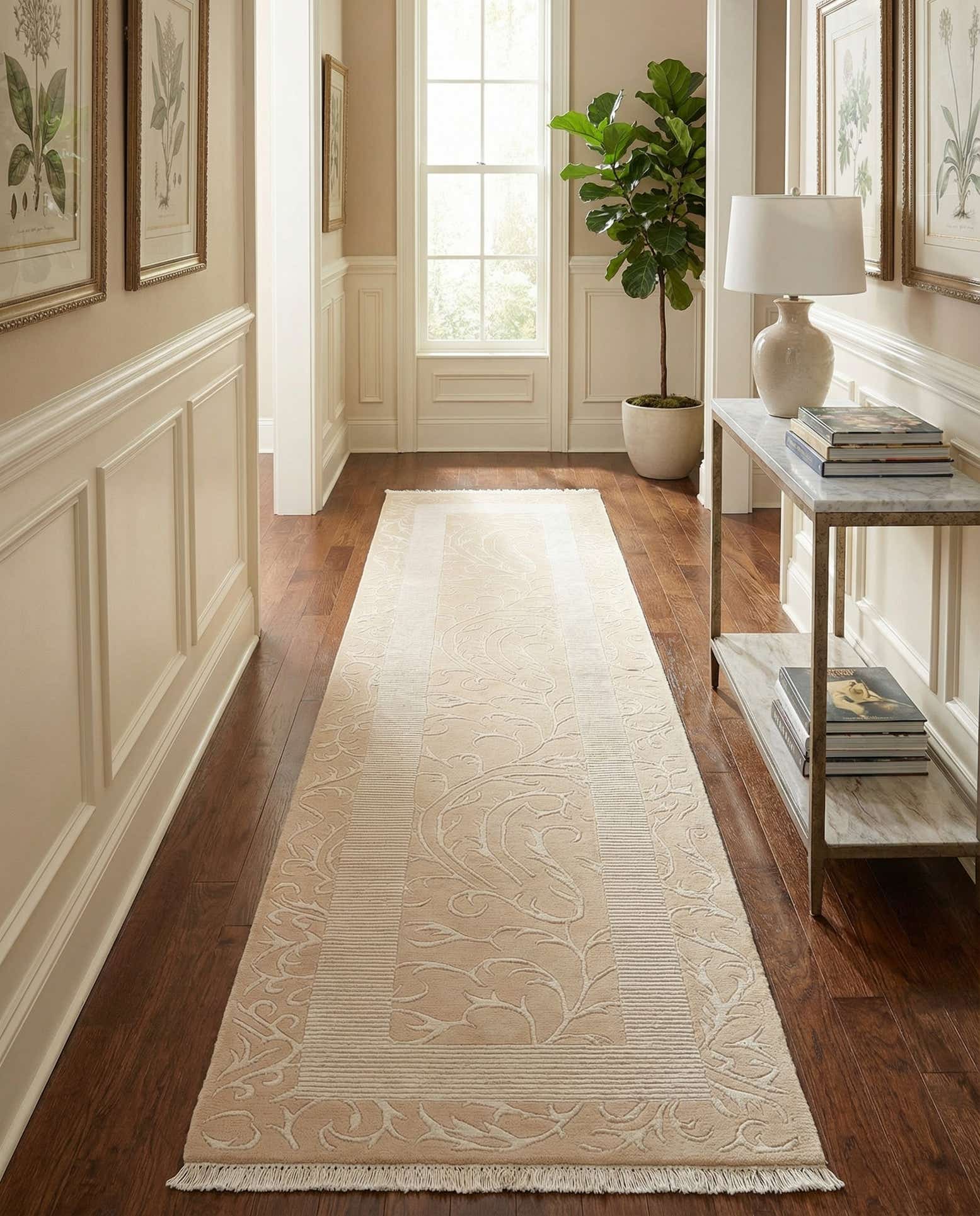 2' 8 x 10' 4 Hand Knotted Darya Wool Runner Rug