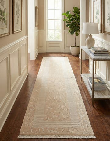 2' 8 x 10' 4 Hand Knotted Darya Wool Runner Rug