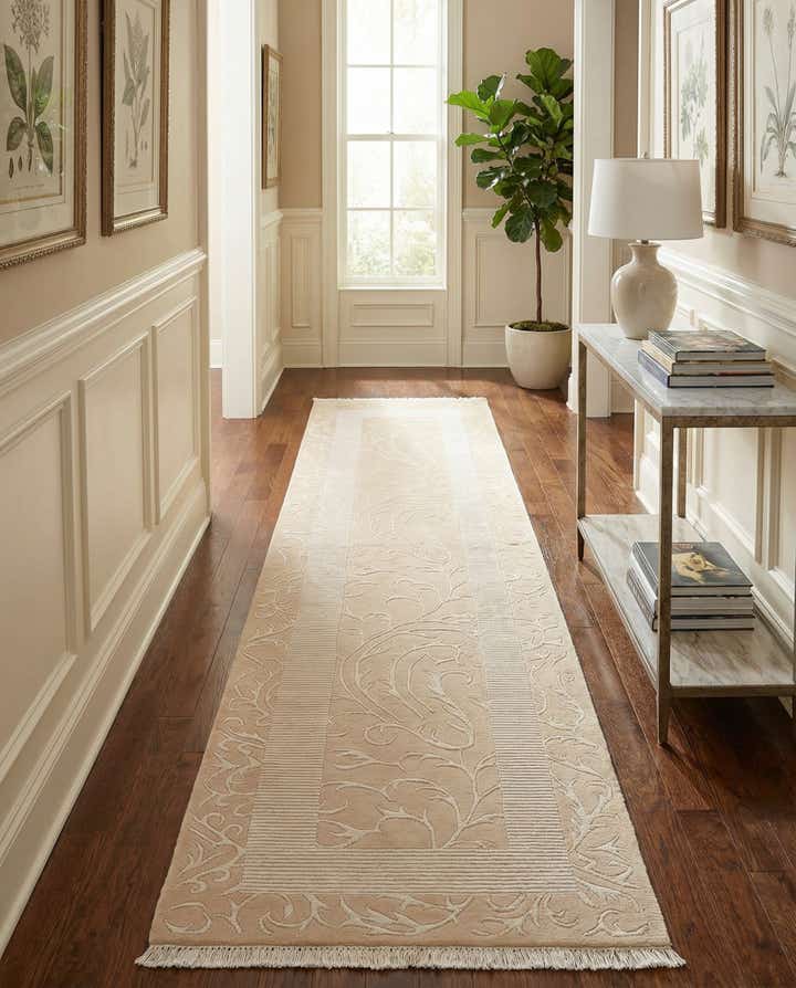 2' 8 x 10' 4 Hand Knotted Darya Wool Runner Rug