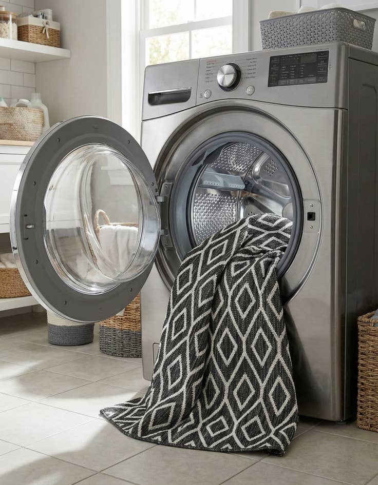 Detail image of 3' x 5' 3  Washable Jill Zarin Turks and Caicos Indoor / Outdoor Rug