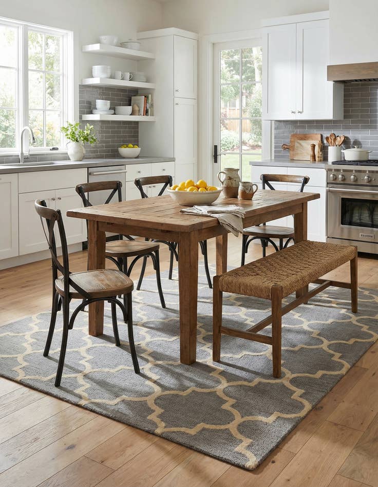 Detail image of 5' 1 x 8' Luna Rug