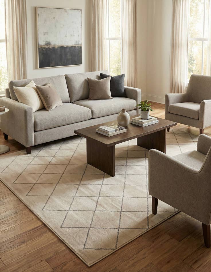 Detail image of 9' x 12' Vogue Geo Rug