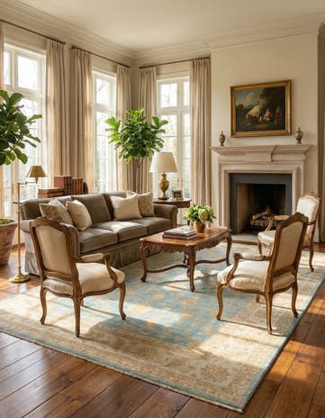8' 5 x 11' 2 Kaizar Wool Rug