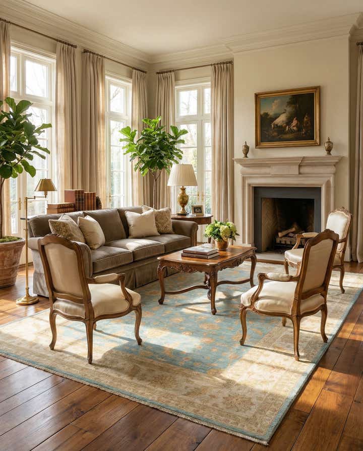 8' 5 x 11' 2 Kaizar Wool Rug