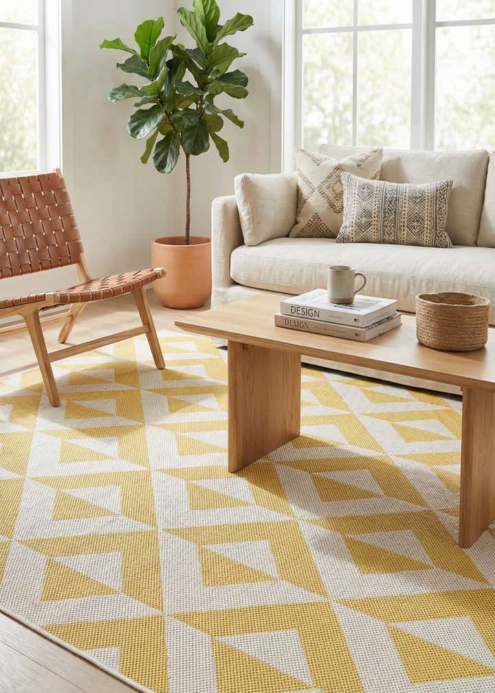 4' x 6' Easy-Clean Jill Zarin Napa Indoor / Outdoor Rug