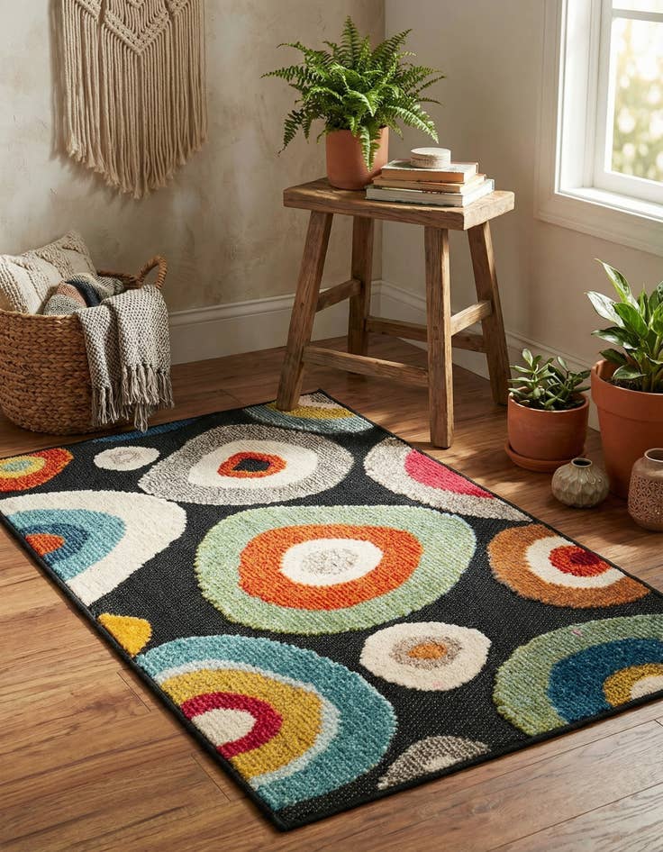 Detail image of  2' x 3'  Washable Casablanca Indoor / Outdoor Rug