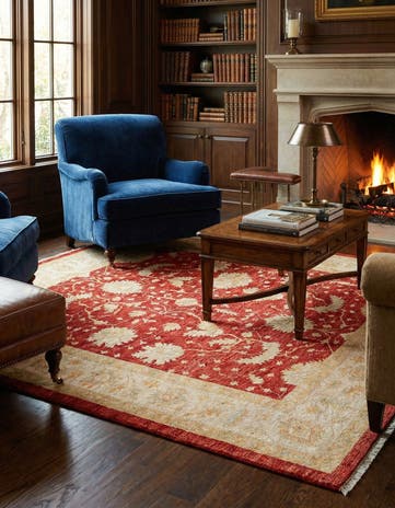 5' 7 x 7' 9 Ziegler Wool Rug