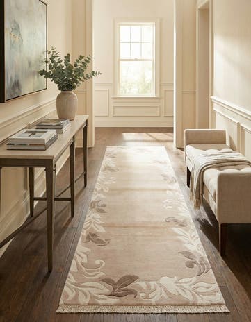 2' 7 x 9' 11 Hand Knotted Darya Wool Runner Rug