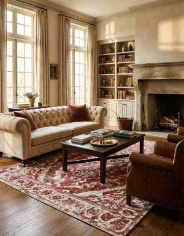 9' 7 x 12' 8 Hand Knotted Ultra Vintage Persian Wool Rug