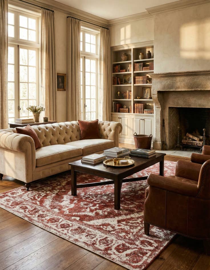 Detail image of 9' 7 x 12' 8  Hand Knotted Ultra Vintage Persian Wool Rug