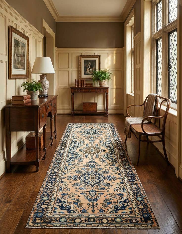 Detail image of  3' 5 x 8' 11 Hamedan Rug