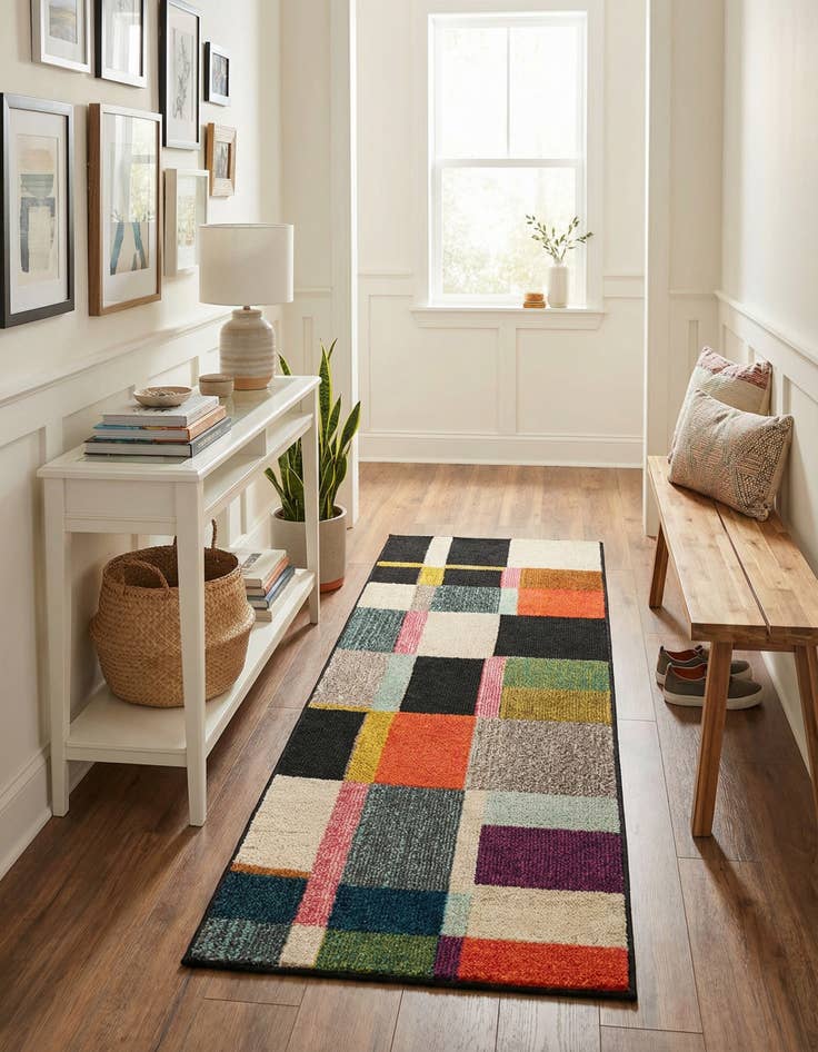 Detail image of 2' x 5'  Washable Casablanca Indoor / Outdoor Runner Rug