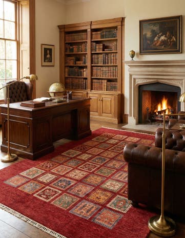 6' 10 x 10' 1 Hand Knotted Ariana Ziegler Rug