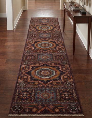 2' 9 x 11' 10 Hand Knotted Mamluk Ziegler Runner Rug