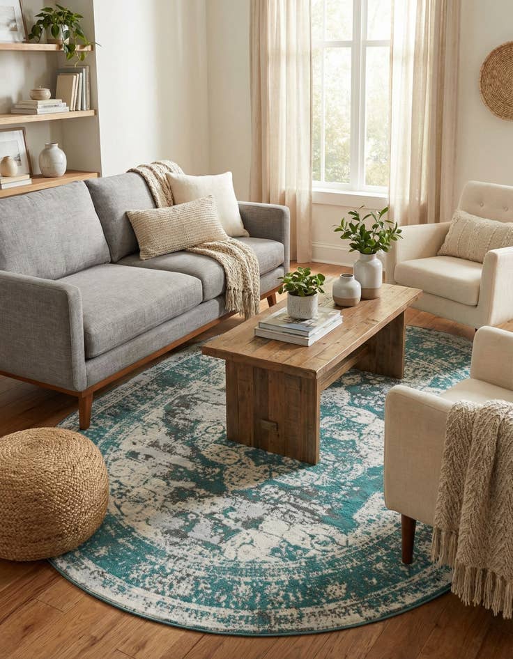 Detail image of  7' 10 x 10' Monte Carlo Oval Rug