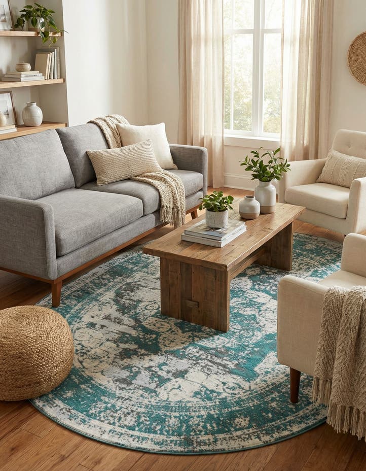 7' 10 x 10' Monte Carlo Oval Rug