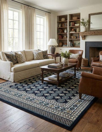 7' 10 x 10' Nain Design Rug