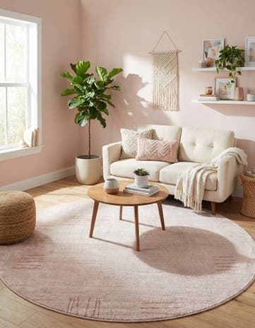 7' 10 x 7' 10 Hanahan Round Rug