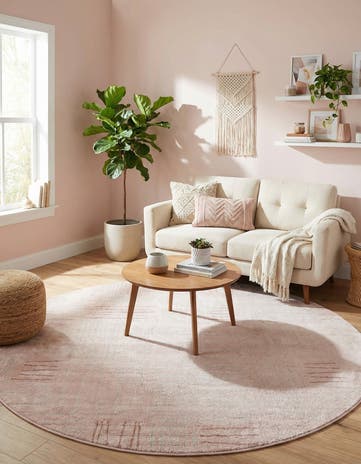 7' 10 x 7' 10 Hanahan Round Rug