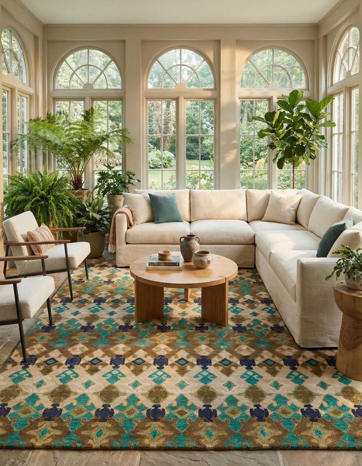 Detail image of 8' x 10' Luna Rug