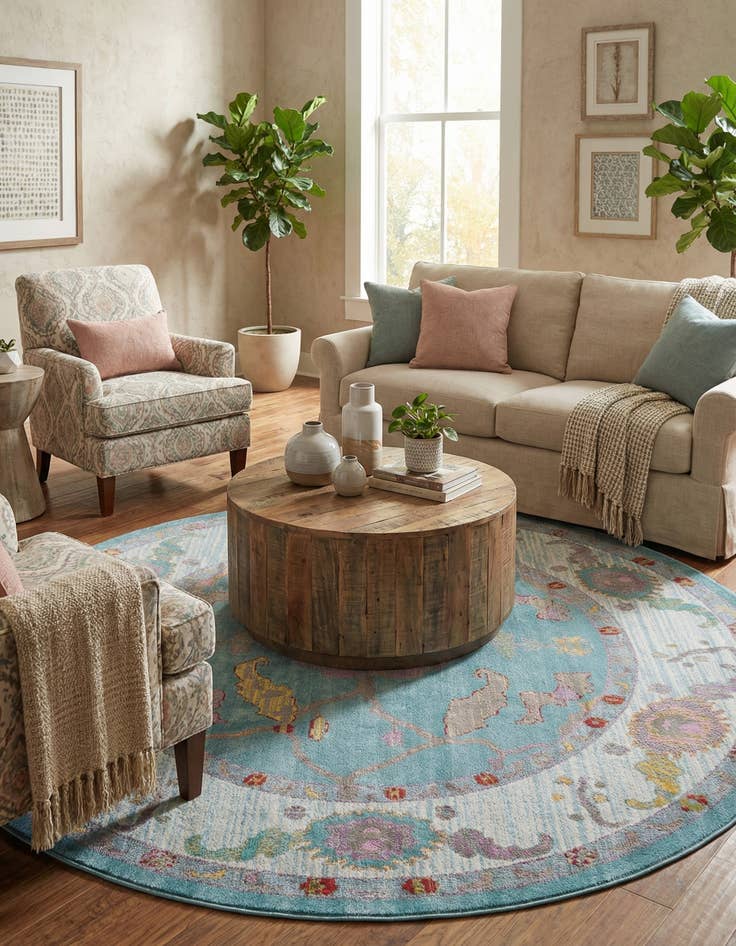 Detail image of  8' 2 x 8' 2 Paragon Round Rug