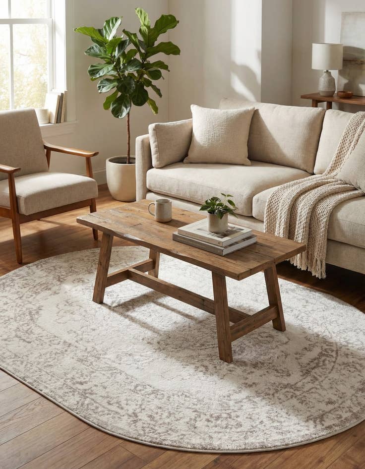 Detail image of  4' x 6' Oxford Oval Rug