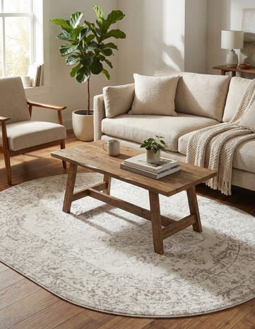 4' x 6' Oxford Oval Rug