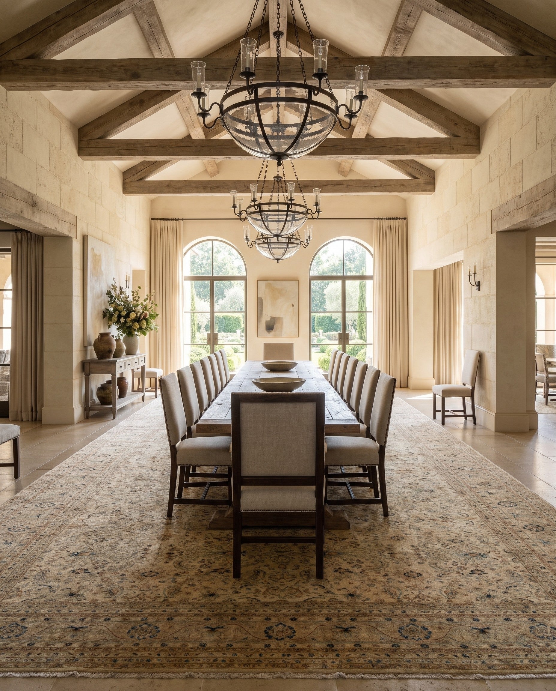 16' 5 x 32' 9 Hand Knotted Peshawar Ziegler Rug
