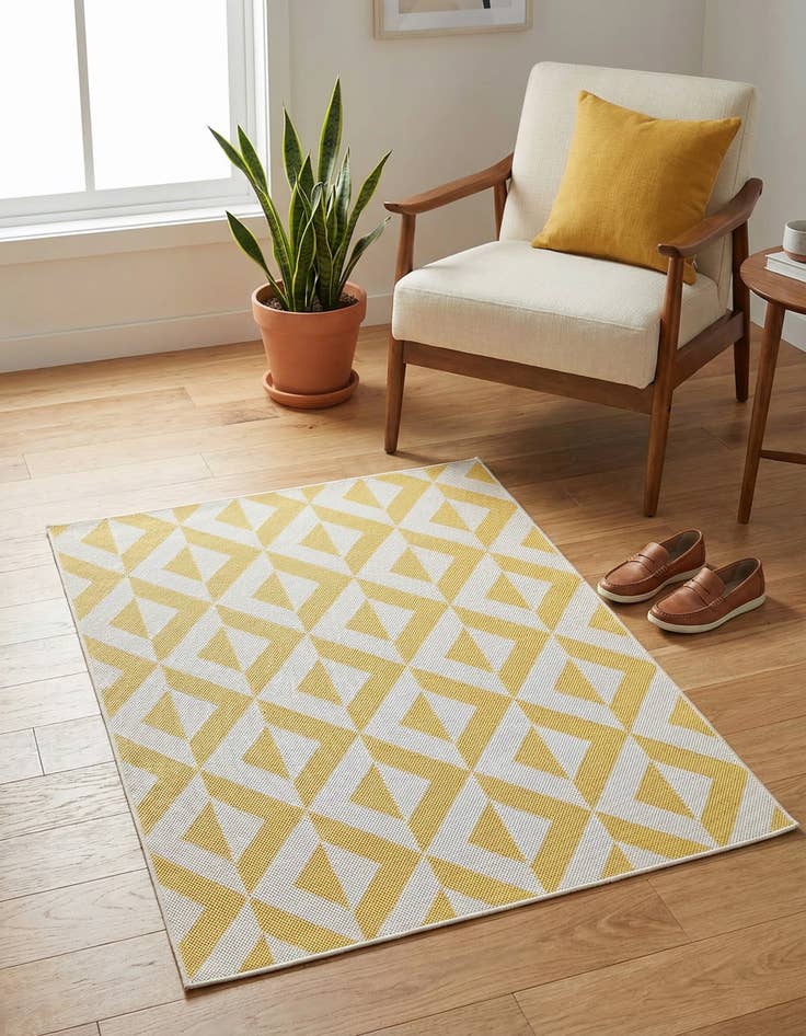 Detail image of 1' 4 x 1' 4  Washable Jill Zarin Napa Indoor / Outdoor Sample Rug