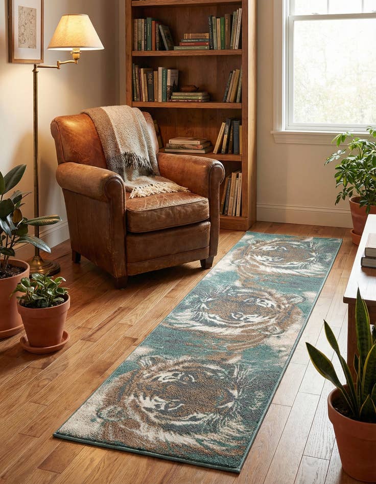 Detail image of 2' 7 x 10' Safari Runner Rug