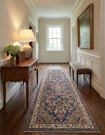 3' 4 x 10' 4 Hamedan Runner Rug