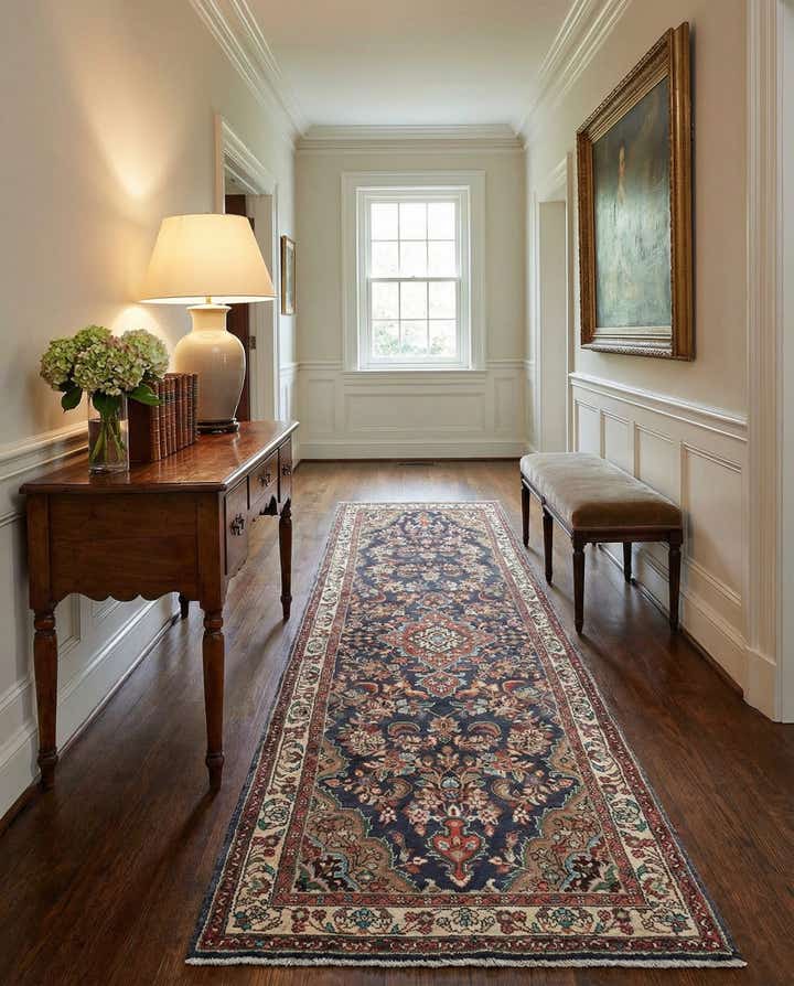 3' 4 x 10' 4 Hamedan Runner Rug