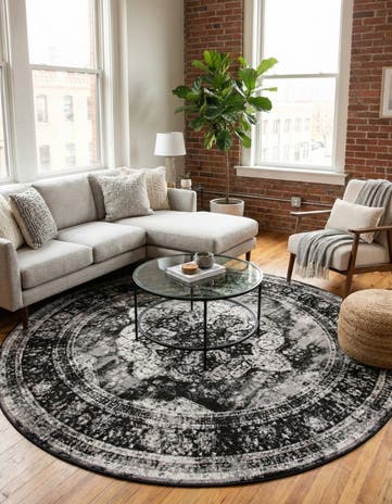 10' x 10' Monte Carlo Round Rug