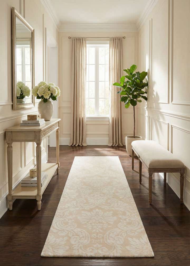 3' x 9' 11 Hand Knotted Darya Wool Runner Rug