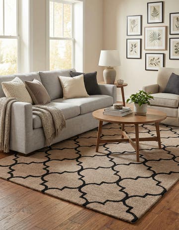 5' 1 x 8' Luna Wool Rug