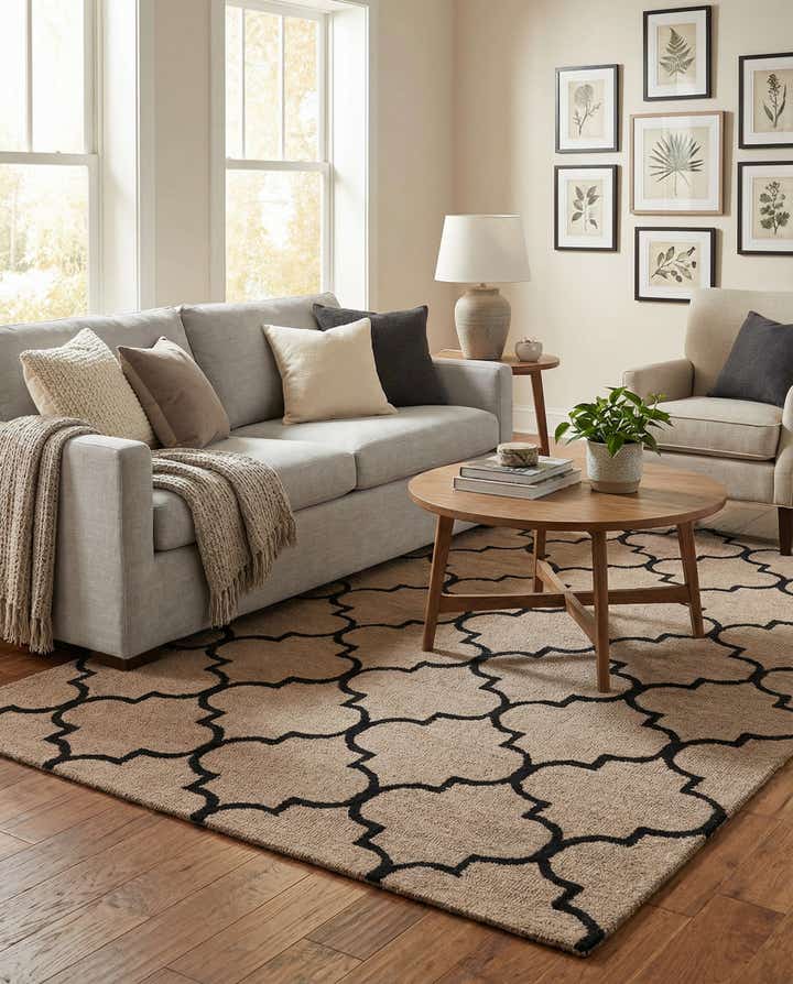 5' 1 x 8' Luna Wool Rug