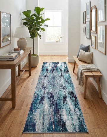 2' 7 x 10' Washable Sevilla Runner Rug