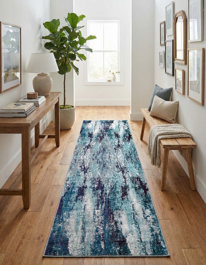 2' 7 x 10' Washable Sevilla Runner Rug