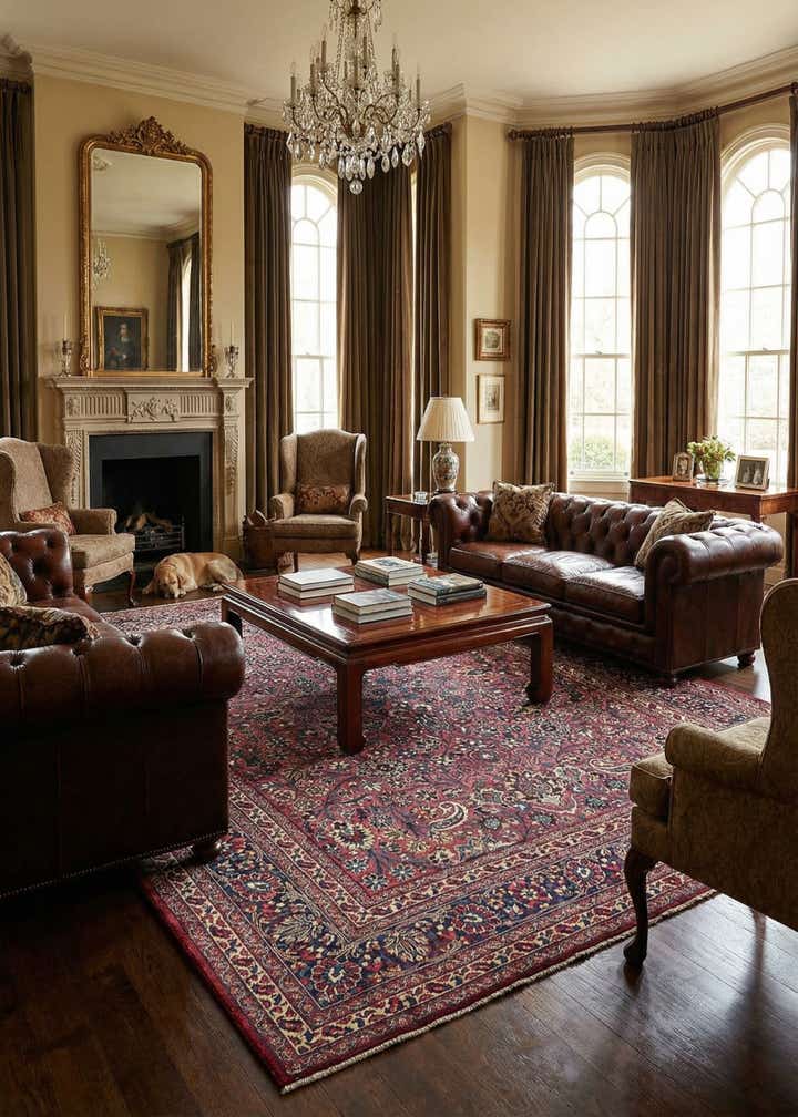 8' 10 x 11' Hand Knotted Mashad Persian Wool Rug