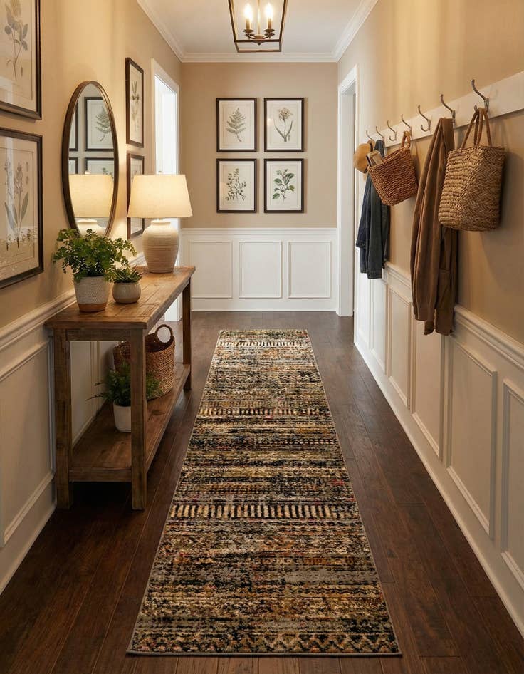 Detail image of 2' x 9' Saturn Runner Rug