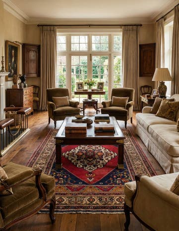 5' 10 x 9' 10 Hand Knotted Anatolian Wool Rug