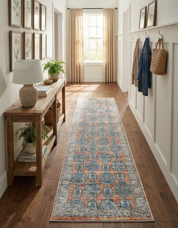 Brick Red Lola Runner Rug