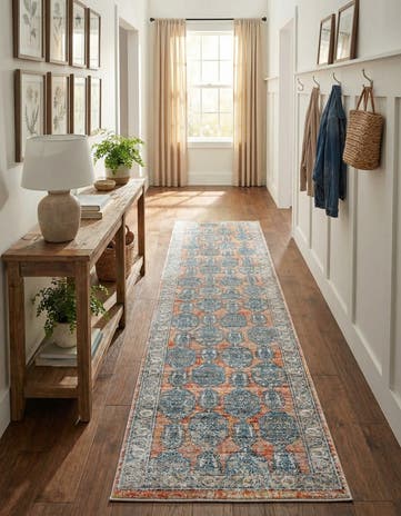 Brick Red Lola Runner Rug