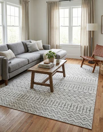 9' x 12' Kasbah Trellis Rug