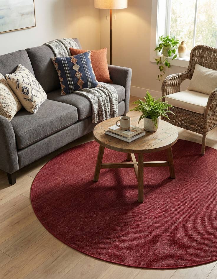 Detail image of  5' x 5' SoHo Round Rug