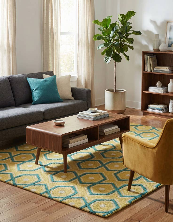 Detail image of 5' x 7' 5 Luna Rug